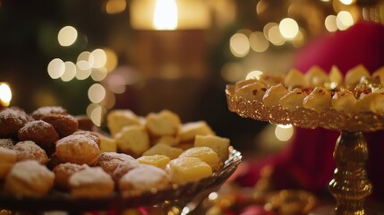 Festive Dessert Display