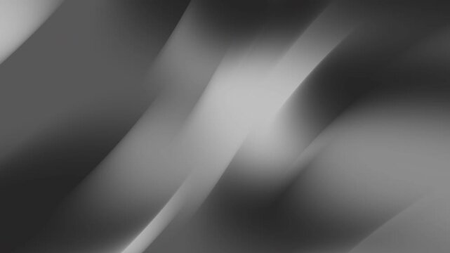 Black white gradient background with curved lines. Suitable for modern design projects, minimalist concepts, artistic presentations, and background use.