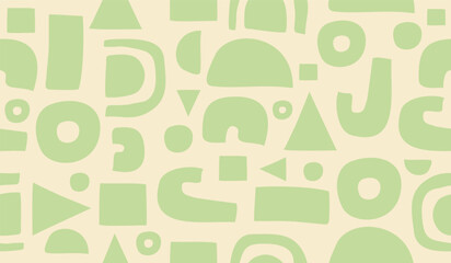 Abstract background with hand drawn pattern design