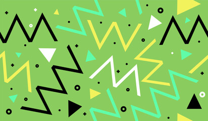 Abstract background with hand drawn pattern design