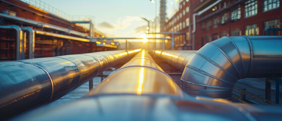 district heating pipes