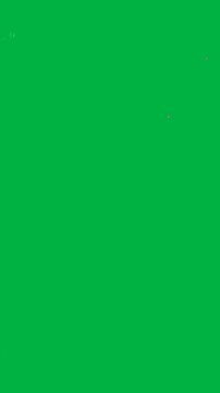 Old film with stains, dust, grain, and grit. Vertical Green Screen.