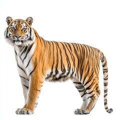 Obraz premium An isolated picture of a Sumatran tiger on a transparent background