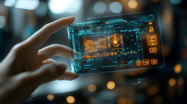 Digital wallet interface with real-time financial analytics, representing smart money management, Wallet real-time analytics, Smart finance management