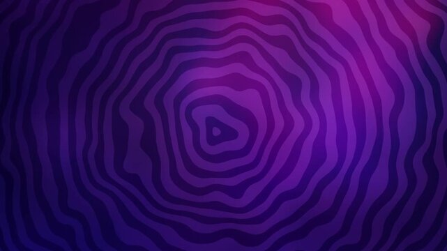 Psychedelic Neon Circles: Rotating Purple and Blue Liquid Background - Futuristic Concentric Waves: Vivid Abstract Design with Swirling Patterns