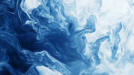 Illustration abstract blue and white color with acid texture background