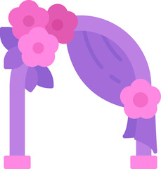 Wedding arch icon