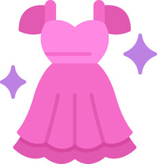 Wedding dress icon