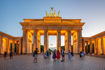 Brandenburg Gate (Brandenburger Tor) Berlin, Germany. © Tomasz Warszewski