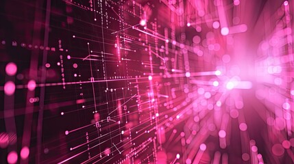 Obraz premium Abstract Digital Network