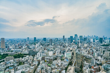 Fototapeta premium 日本の東京の都市風景