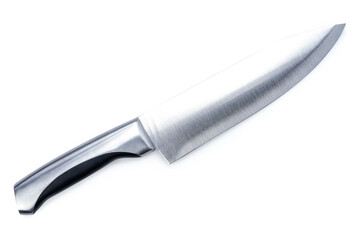 Paring Knife on white background, Meat slicing knife kitchenware for Chef isolate on white with clipping path.