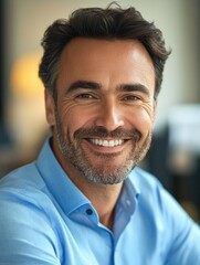 Obraz premium Businessman with a Smile