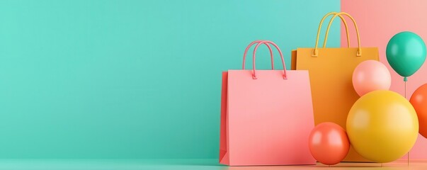 Massive sale posters, Black Friday shopping spree, extravaganza