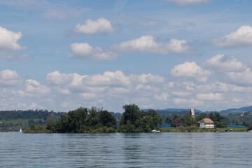 Ufenau Island on Lake Zurich
