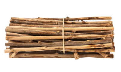 Stack of Wooden Sticks
