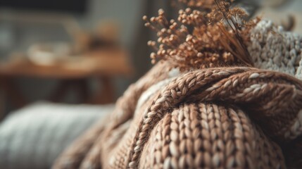 Cozy Textiles and Warmth