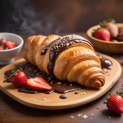 croissant breakfast