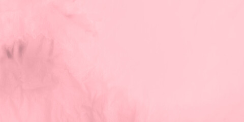 Light Round Tie Dye. Beige Wet Ink On Paper. Rose