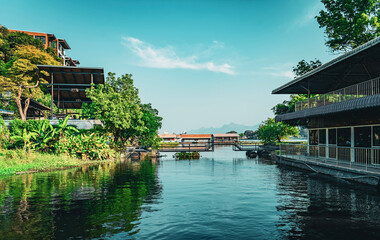 village on the river