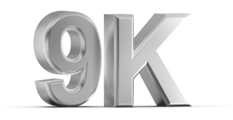 9K Follower 3D Render Silver