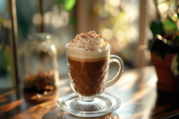 Decadent Mocha Topped with Whipped Cream