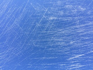 Dusty scratched and scanned old board texture with cracks