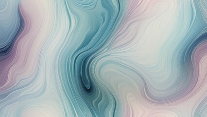 Obraz premium Background of soft splashes of water and changing colors creates feeling of tenderness and harmony. resembles ripples of water. for creating design projects that require gentle and calm atmosphere.