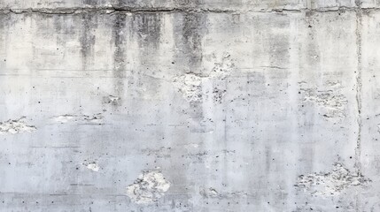 Obraz premium Background of an old textured cement wall with white gradient lighting and abstract grey color design