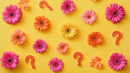An advertisement with a quiz game on a yellow banner
