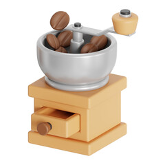 Manual grinder 3D Icon