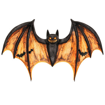 recommend clip art: Halloween bat wings, halloween-themed, isolated on solid white background