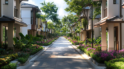 Developing and upgrading a neighborhood requires a comprehensive and inclusive approach that focuses on unique design, maintainability, sustainability, and connectivity. Generative AI.