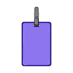 label luggage tag cartoon. trip vacation, bag identifier, name address label luggage tag sign. isolated symbol vector illustration