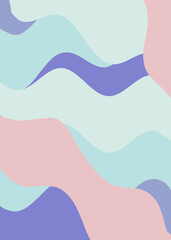 Colorful abstract graphic background. Abstract poster