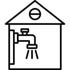 Water Infrastructure Icon