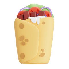 Kebab 3D icon