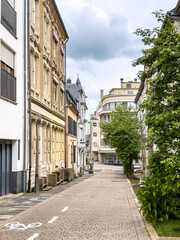 Obraz premium Street view of Esch-sur-Alzette, Luxembourg