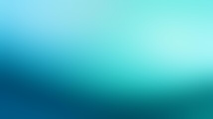 Cyan Color Gradient Background with Smooth Blending and Cool, Refreshing Blues