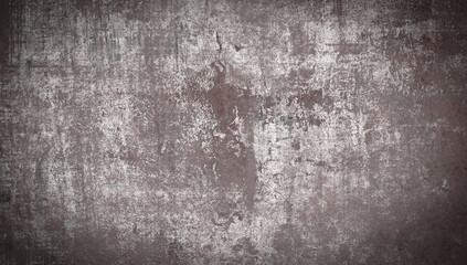 Obraz premium Black and white scratched grunge isolated on background, old film effect. Distressed retro paper abstract stock illustration cracked texture overlays for space or text.