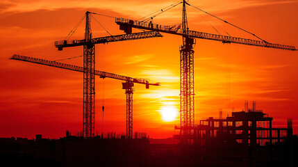 Construction Sunset.