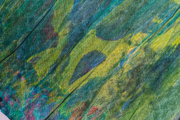 レトロ風の緑色の背景