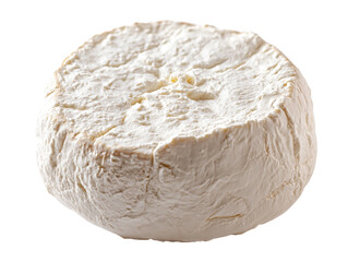 Fototapeta premium Fresh ricotta cheese isolated on white background. PNG transparent.