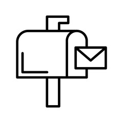 Mailbox Vector Icon