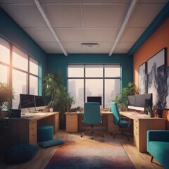 modern office interior