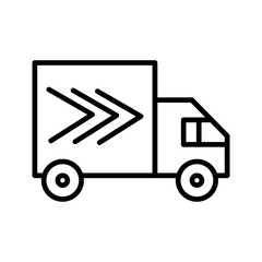 Delivery Truck Vector Icon