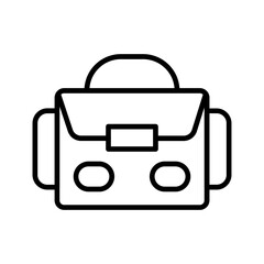 Photography Bag Vector Icon