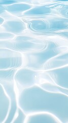 The image is of a body of water with ripples and waves