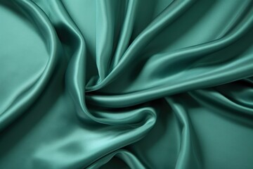Fototapeta premium Nature silk backgrounds turquoise.
