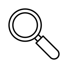 Magnifying Glass Vector Icon